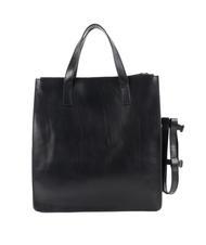 THE BRIDGE STORY UOMO Vertical leather shopper, with shoulder strap Black - Women’s Bags - 3