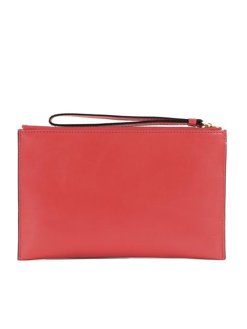 LUCREZIA Leather clutch bag grilled salmon gold - Women&rsquo;s Bags