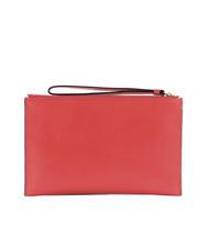 THE BRIDGE LUCREZIA Leather clutch bag grilled salmon gold - Women&rsquo;s Bags - 3