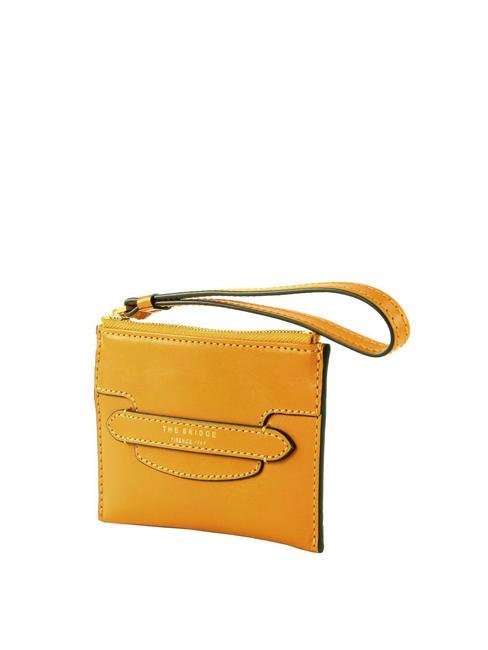 LUCREZIA  Leather pouch corn yellow abb. gold - Women&rsquo;s Bags