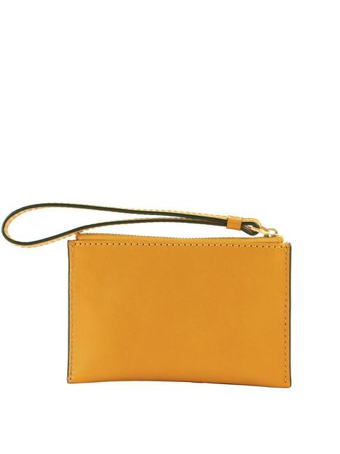 LUCREZIA  Leather pouch corn yellow abb. gold - Women&rsquo;s Bags