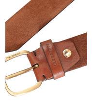 THE BRIDGE SUEDE Suede belt - Belts