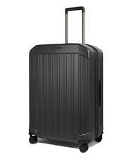 PIQUADRO PQ-LIGHT Medium expandable trolley matte black - Rigid Trolley Cases - 3