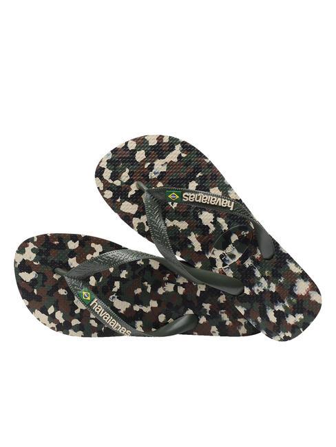 BRASIL TECH II Flip flops olivegreen - Men’s shoes