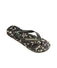 HAVAIANAS BRASIL TECH II Flip flops olivegreen - Men’s shoes - 4
