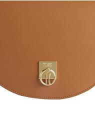 ALVIERO MARTINI PRIMA CLASSE GEO SUMMER BREEZE Round leather shoulder bag TOBACCO - Women&rsquo;s Bags - 3