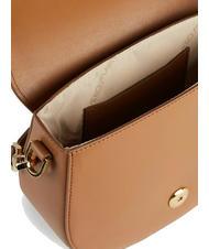 ALVIERO MARTINI PRIMA CLASSE GEO SUMMER BREEZE Round leather shoulder bag TOBACCO - Women&rsquo;s Bags - 4