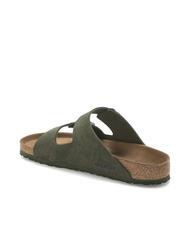 BIRKENSTOCK ARIZONA Two-band slipper desert dust thyme - Unisex shoes - 4