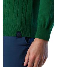 NORTH SAILS CABLE Cable crewneck sweater eden green - Men's Sweaters - 3