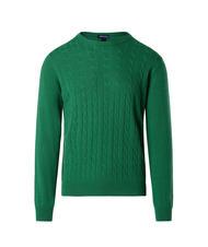 NORTH SAILS CABLE Cable crewneck sweater eden green - Men's Sweaters - 4