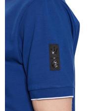 NORTH SAILS MASERATI Short sleeve stretch cotton polo shirt electric blue - Polo shirt - 4
