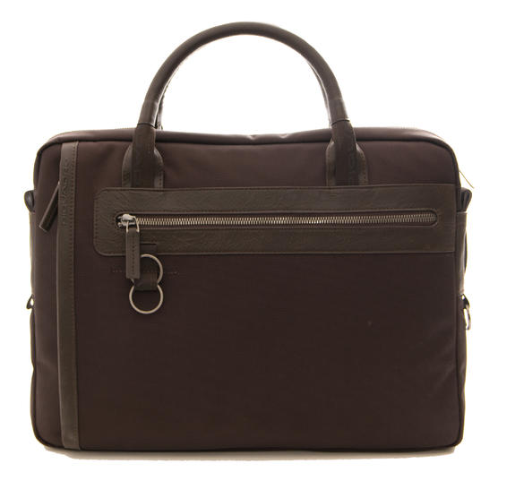 briefcase FRAME line out. 13.3” PC case BROWN - Work Briefcases