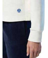 NORTH SAILS CHANGE IS POSSIBLE Cotton sweatshirt Marshmallow - Women's Sweatshirts - 3
