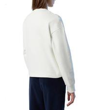 NORTH SAILS CHANGE IS POSSIBLE Cotton sweatshirt Marshmallow - Women's Sweatshirts - 2