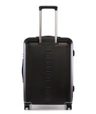 CERRUTI 1881 Medium expandable trolley black - Rigid Trolley Cases - 3