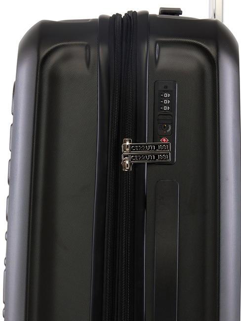 1881 Medium expandable trolley black - Rigid Trolley Cases