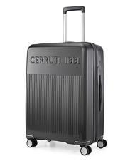CERRUTI 1881 Medium expandable trolley Grey - Rigid Trolley Cases - 3