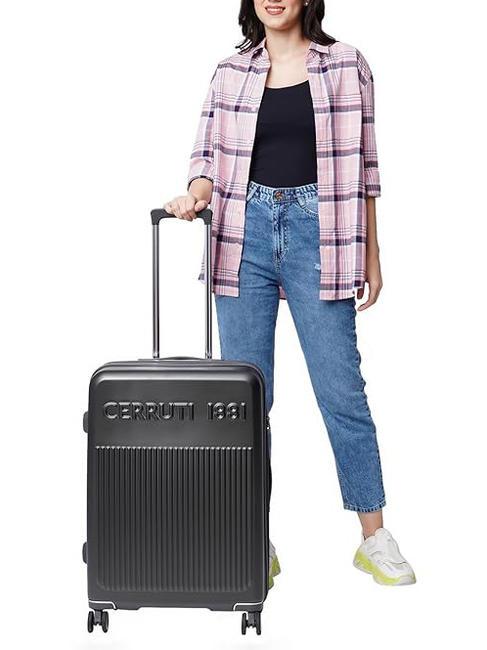 1881 Medium expandable trolley Grey - Rigid Trolley Cases