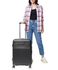CERRUTI 1881 Medium expandable trolley Grey - Rigid Trolley Cases - 6