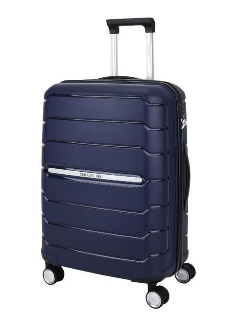 1881 Medium size trolley blue - Semi-rigid Trolley Cases