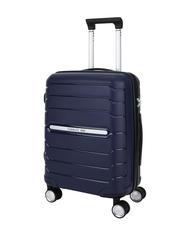 CERRUTI 1881 Hand luggage trolley blue - Hand luggage - 3