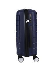 CERRUTI 1881 Hand luggage trolley blue - Hand luggage - 4