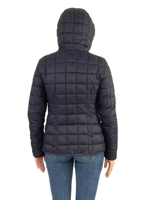 SCIRE NY DOUBLE Double-sided down jacket with hood dark forest - graphite blue - Women's down jackets