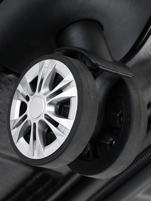 DERIVE Medium size trolley black - Rigid Trolley Cases