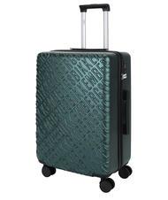 BIKKEMBERGS YUGINE Medium size trolley green - Rigid Trolley Cases - 3