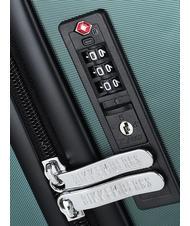 BIKKEMBERGS YUGINE Medium size trolley green - Rigid Trolley Cases - 6