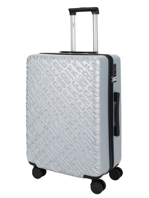 YUGINE Medium size trolley Grey - Rigid Trolley Cases