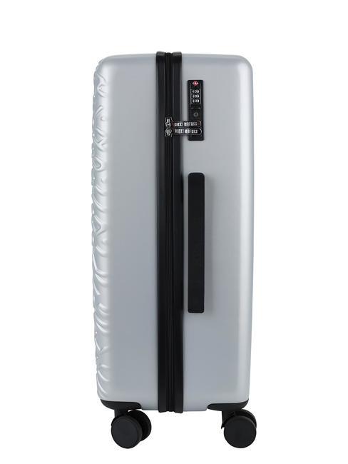 YUGINE Medium size trolley Grey - Rigid Trolley Cases