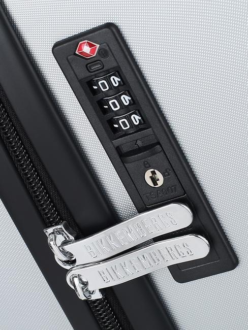 YUGINE Medium size trolley Grey - Rigid Trolley Cases