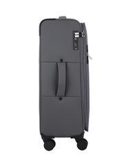 BIKKEMBERGS AUDRIK Medium size trolley Grey - Semi-rigid Trolley Cases - 4