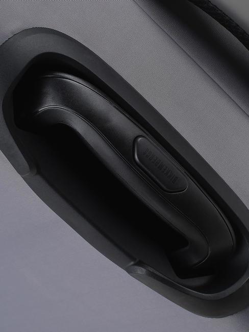 AUDRIK Medium size trolley Grey - Semi-rigid Trolley Cases