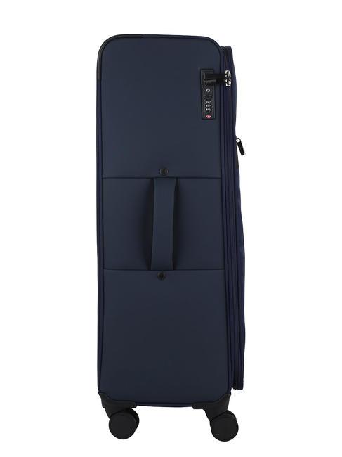 AUDRIK Large size trolley blue - Semi-rigid Trolley Cases
