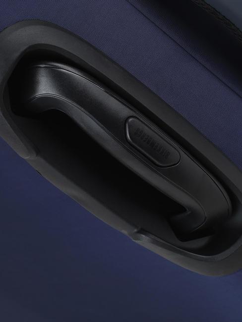 AUDRIK Large size trolley blue - Semi-rigid Trolley Cases