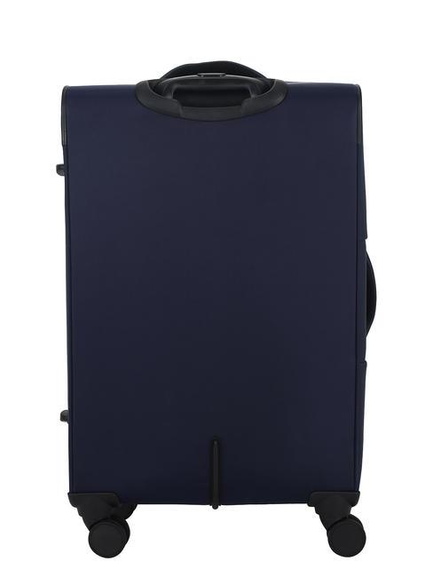 AUDRIK Medium size trolley blue - Semi-rigid Trolley Cases