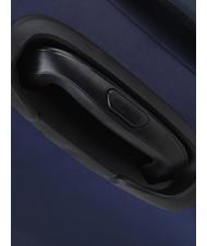 BIKKEMBERGS AUDRIK Medium size trolley blue - Semi-rigid Trolley Cases - 7