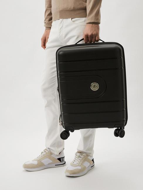 ADAM Expandable hand luggage trolley black - Hand luggage