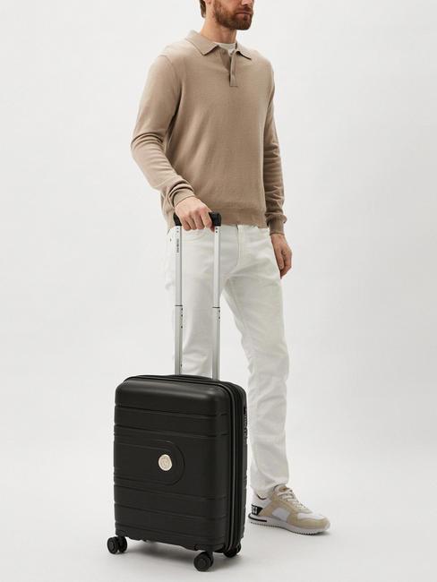 ADAM Expandable hand luggage trolley black - Hand luggage