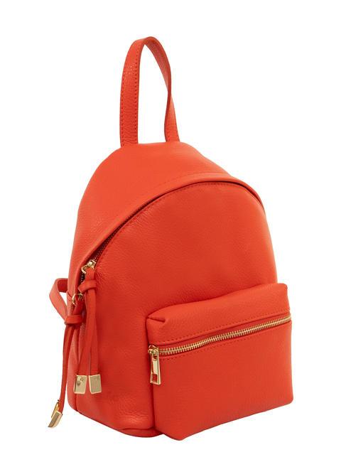 VANESSA Dollar leather backpack coral - Women’s Bags