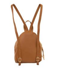 LESAC VANESSA Dollar leather backpack dark leather - Women’s Bags - 3
