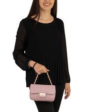 LESAC GIULIA Dollar leather chain shoulder bag millennial pink - Women’s Bags - 5