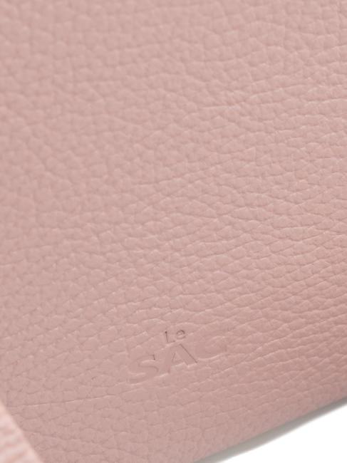 SIMONA Tris dollar leather shoulder bag millennial pink - Women’s Bags