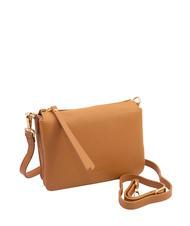 LESAC SIMONA Tris dollar leather shoulder bag dark leather - Women&rsquo;s Bags - 2