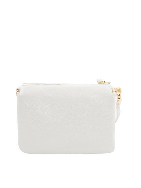SIMONA Tris dollar leather shoulder bag optical white - Women’s Bags