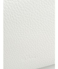 LESAC SIMONA Tris dollar leather shoulder bag optical white - Women’s Bags - 6