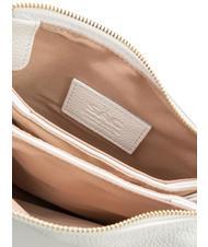 LESAC SIMONA Tris dollar leather shoulder bag optical white - Women’s Bags - 5