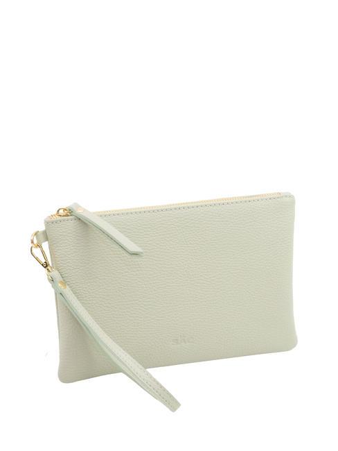 ROBERTA Dollar leather clutch bag artic teal - Women&rsquo;s Bags